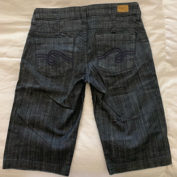 See thru Soul Jean Shorts - Picture 2 of 2